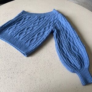 4th and reckless one shoulder sweater